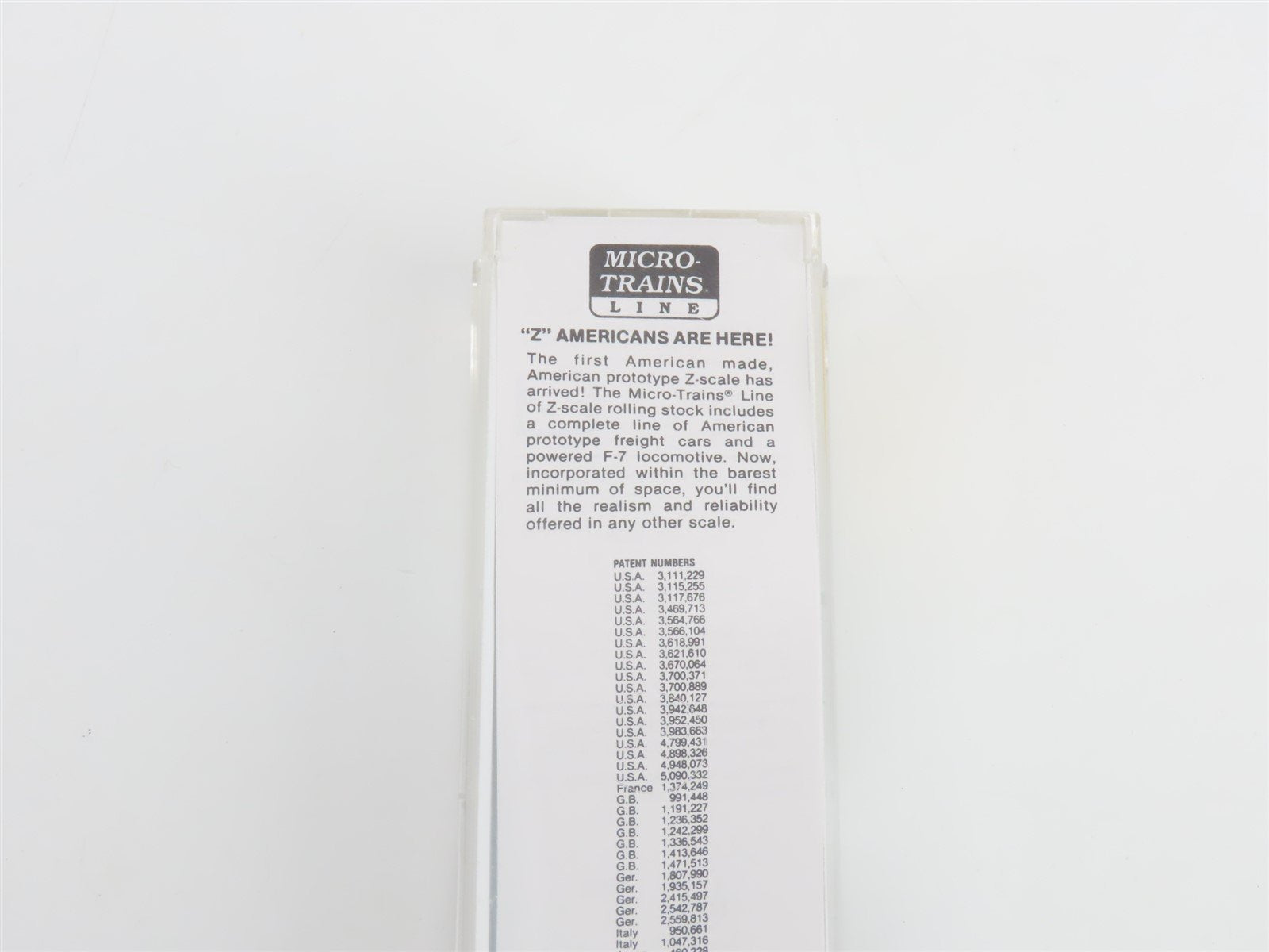 Z Scale Micro-Trains MTL 14815-2 GTW Grand Trunk Western 40' Box Car #585881