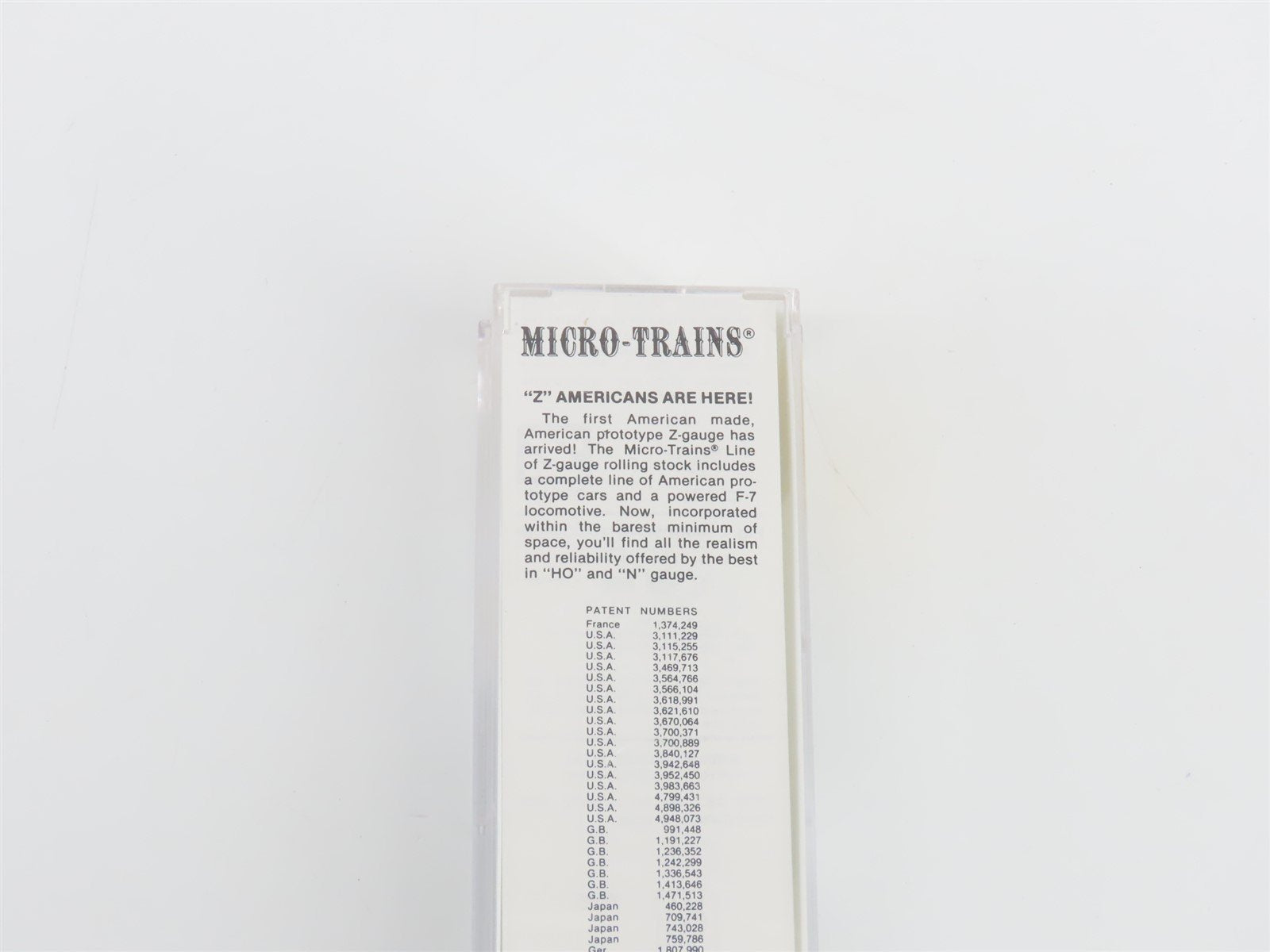Z Scale Micro-Trains MTL 14816-2 MKT 