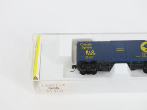 Z Scale Kadee Micro-Trains MTL 14907-2 B&O Chessie System 40' Box Car #293952