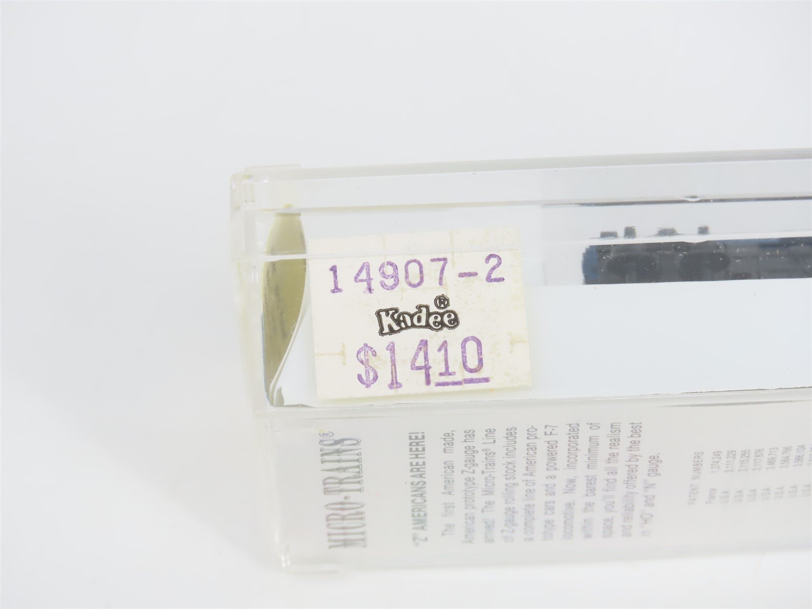 Z Scale Kadee Micro-Trains MTL 14907-2 B&O Chessie System 40' Box Car #293952