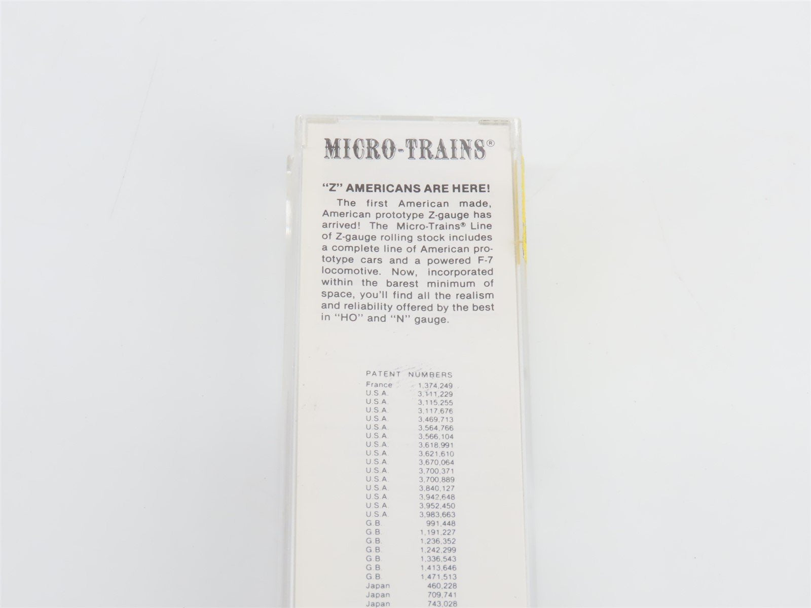 Z Kadee Micro-Trains MTL 14906-2 ATSF Santa Fe 40' Plug Door Box Car #149978