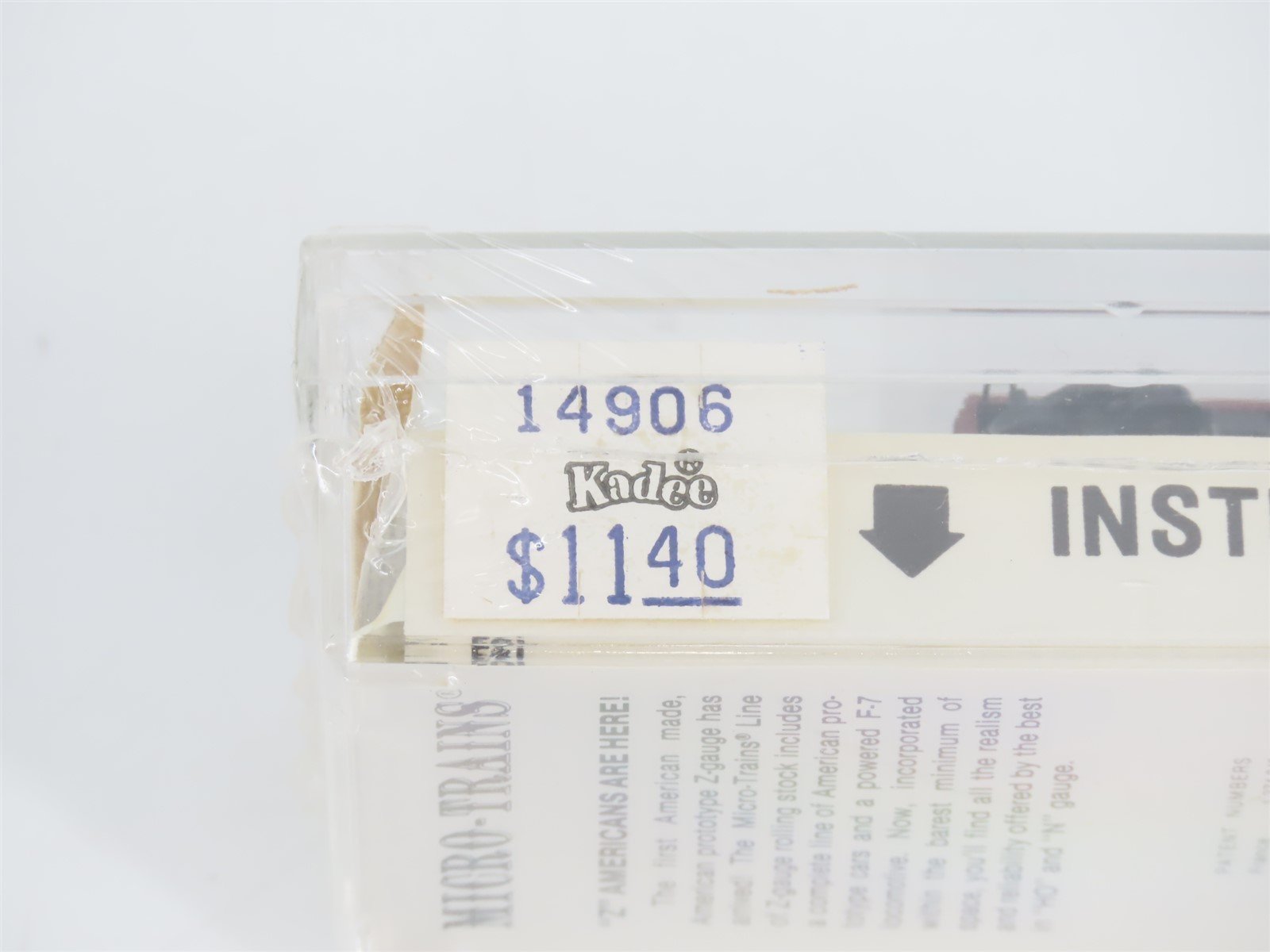 Z Kadee Micro-Trains MTL 14906 ATSF Santa Fe 40' Plug Door Box Car #149978