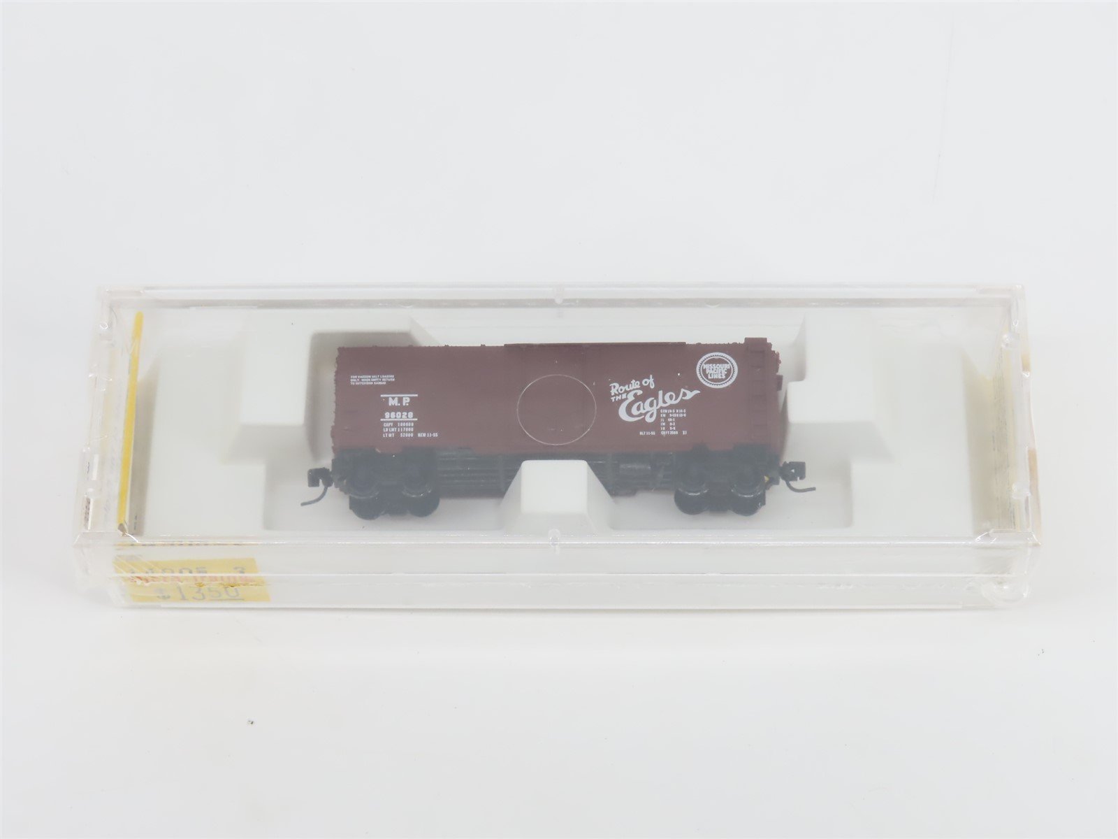 Z Kadee Micro-Trains MTL 14905-2 MP Missouri Pacific "Eagle" 40' Box Car #96028
