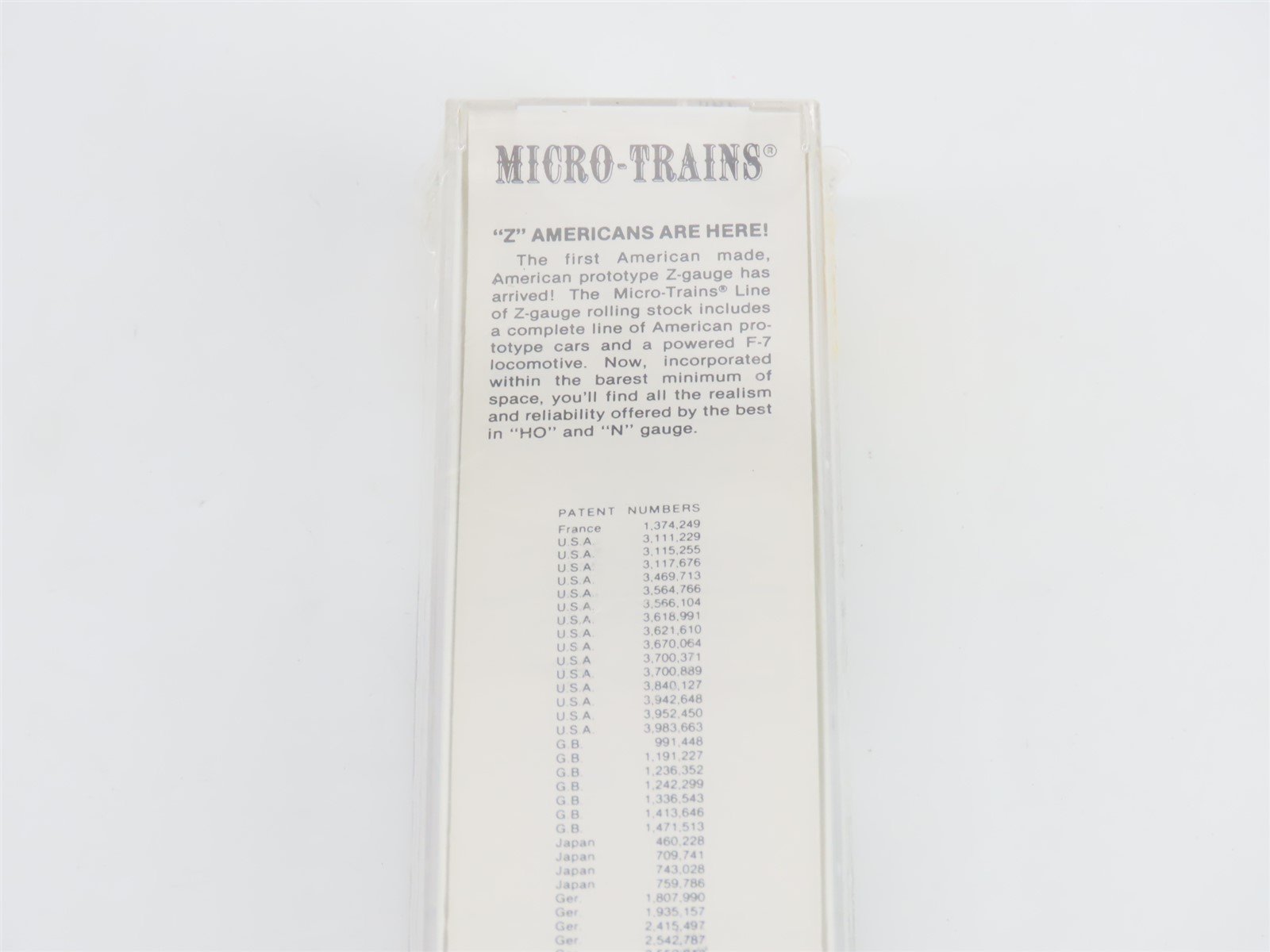 Z Kadee Micro-Trains MTL 14905-2 MP Missouri Pacific 