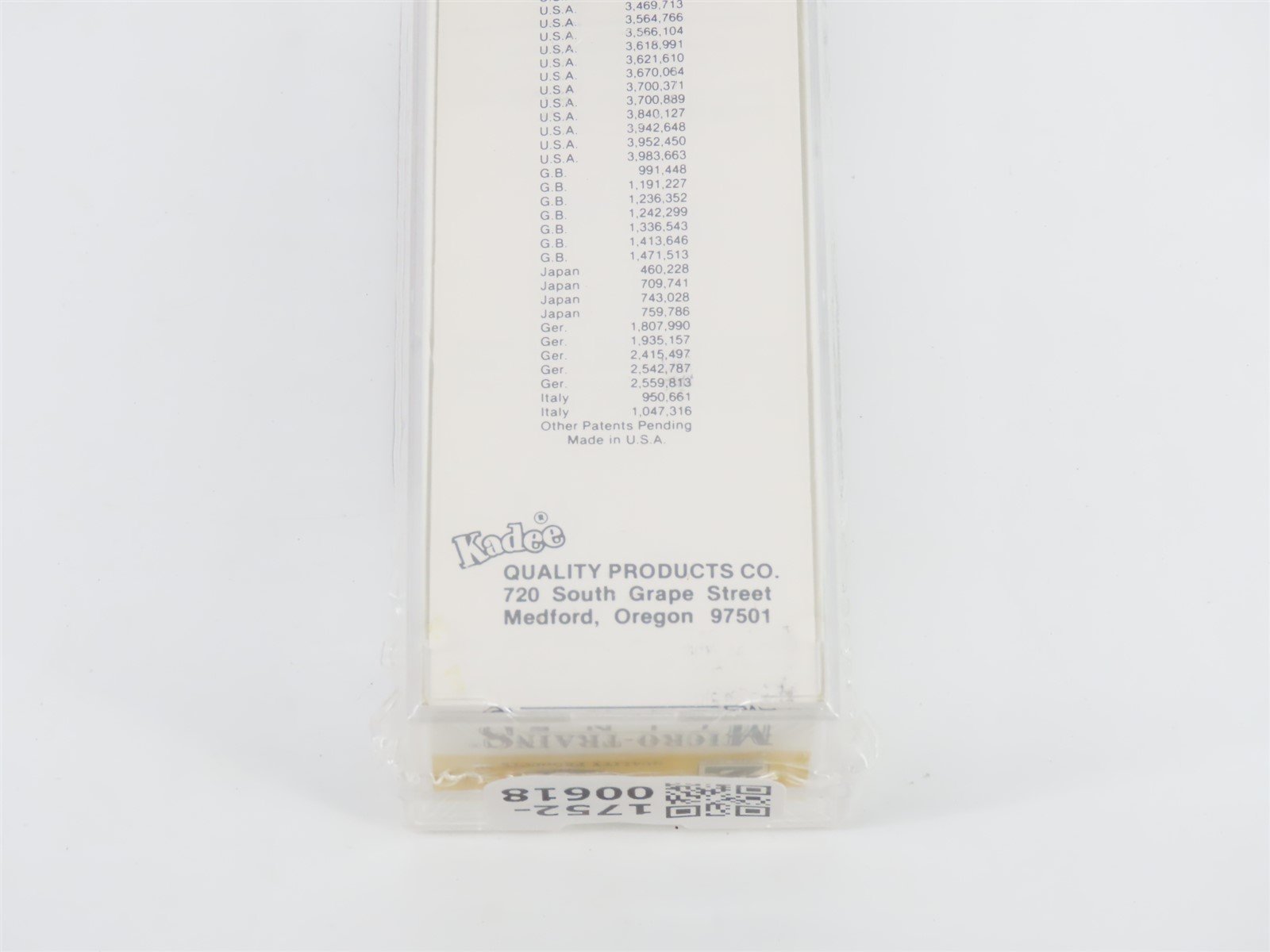 Z Kadee Micro-Trains MTL 14905-2 MP Missouri Pacific 