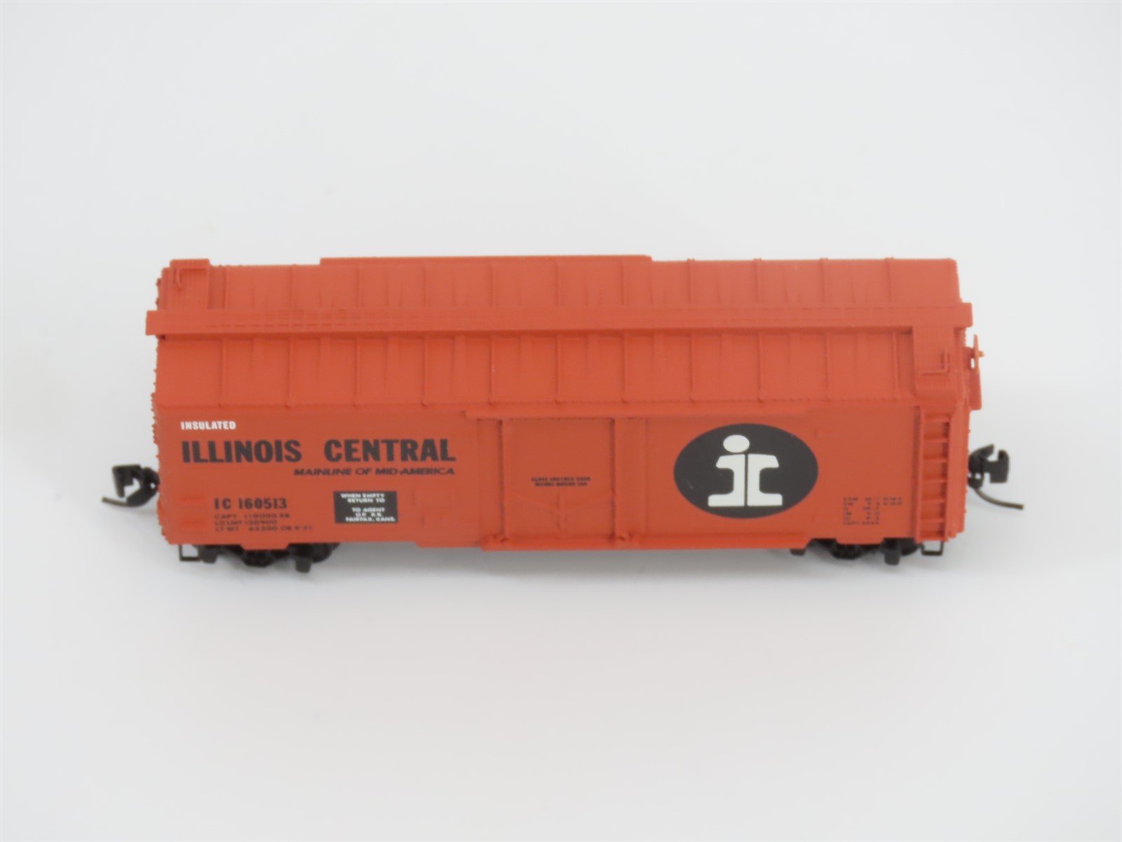Z Scale Kadee Micro-Trains MTL 14904-2 IC Illinois Central 40' Box Car #160513