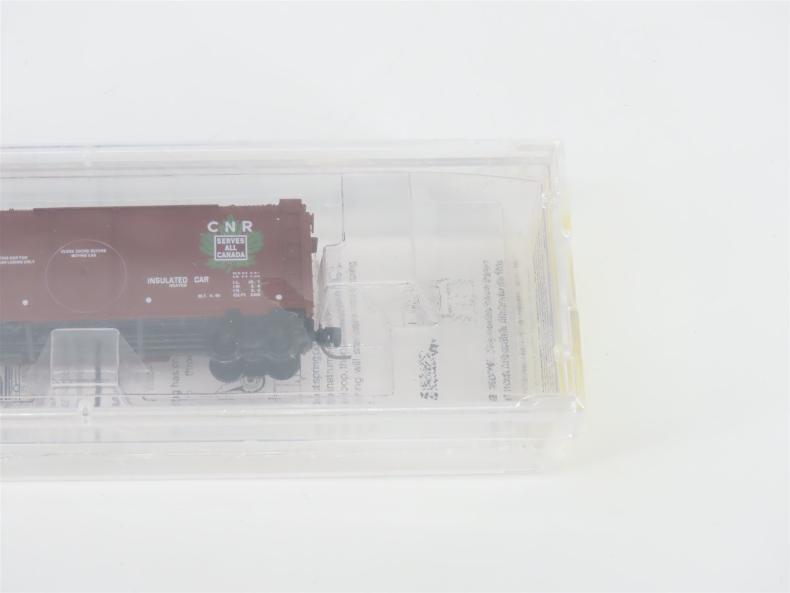 Z Micro-Trains MTL 14908-2 CN Canadian National 40' Plug Door Box Car #290159