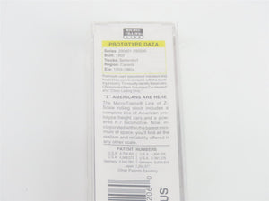 Z Micro-Trains MTL 14908-2 CN Canadian National 40' Plug Door Box Car #290159