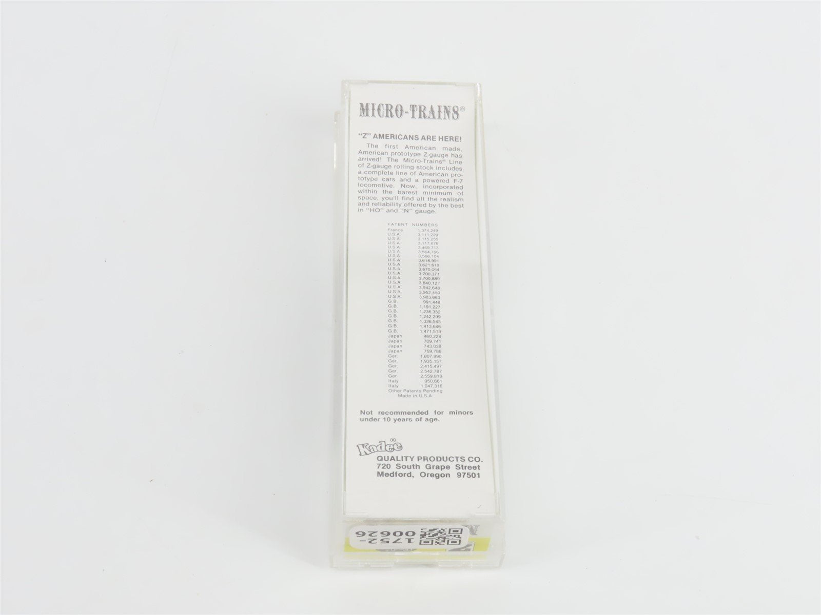 Z Kadee Micro-Trains MTL 14910-2 NW Norfolk & Western 40' Box Car #47500