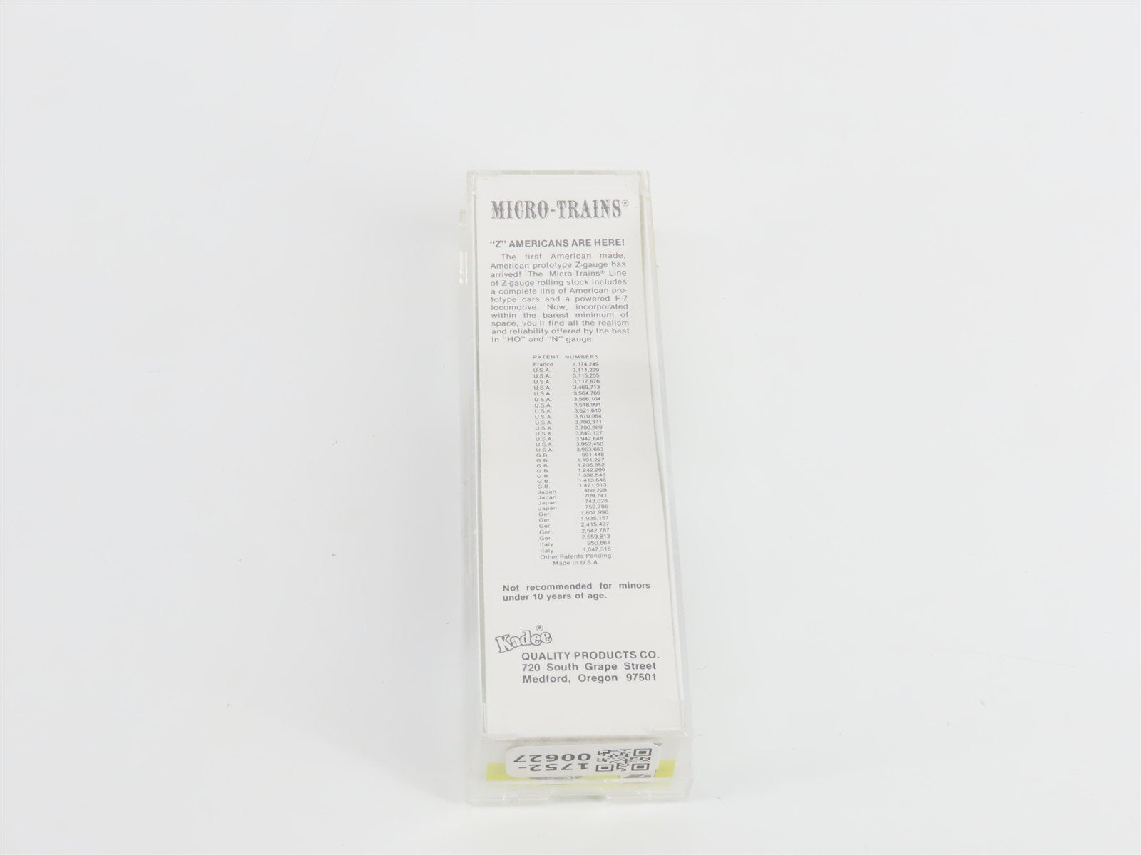 Z Scale Kadee Micro-Trains MTL 14911-2 SL-SF Frisco 40' Plug Door Box Car #52065
