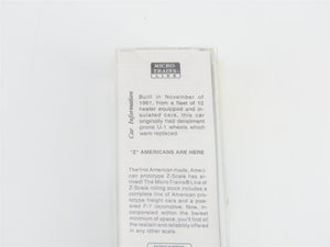 Z Micro-Trains MTL 14916-2 BCOL British Columbia 40' Plug Door Box Car #8004