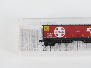 Z Micro-Trains MTL 50700290 SFRB ATSF Shock Control 50' Plug Door Box Car #6572