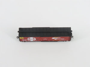 Z Micro-Trains MTL 50700290 SFRB ATSF Shock Control 50' Plug Door Box Car #6572