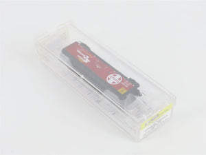 Z Micro-Trains MTL 50700290 SFRB ATSF Shock Control 50' Plug Door Box Car #6572