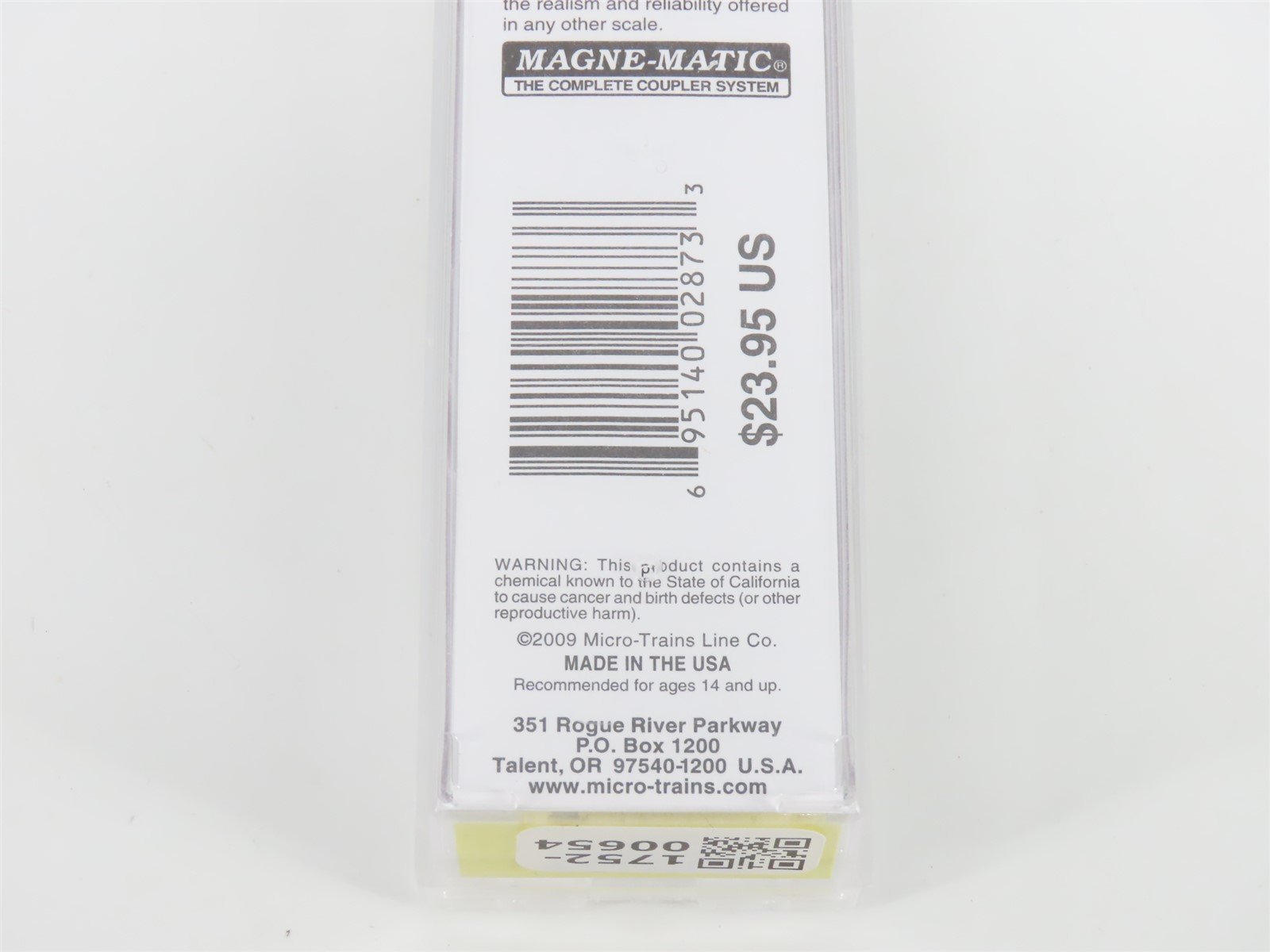 Z Micro-Trains MTL 50700401 B&O Baltimore & Ohio 50' Plug Door Box Car #482680