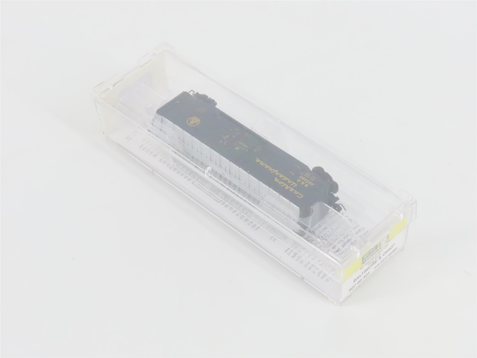 Z Micro-Trains MTL 50700401 B&O Baltimore & Ohio 50' Plug Door Box Car #482680