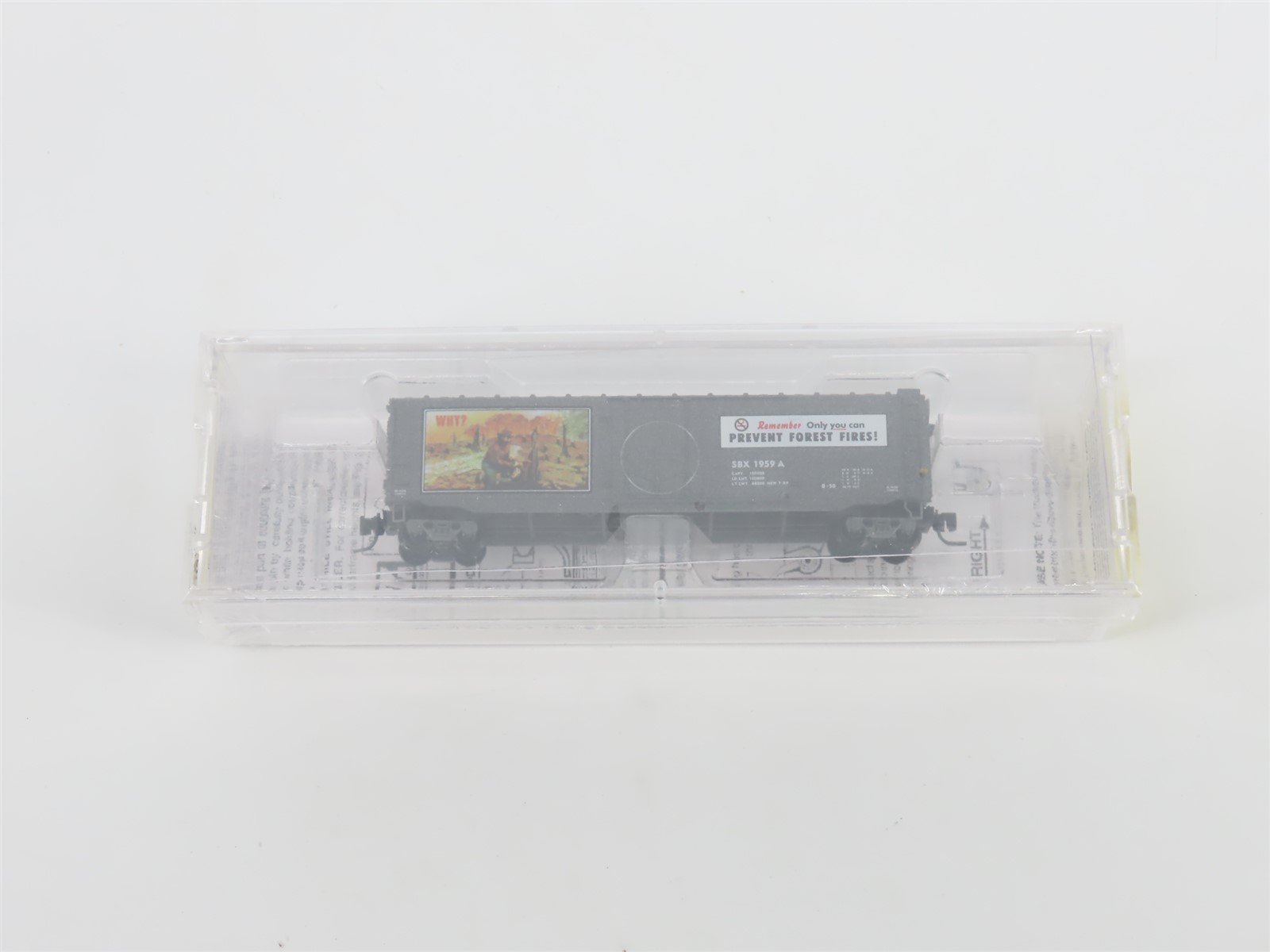 Z Micro-Trains MTL 50700320 SBX Smokey Bear 