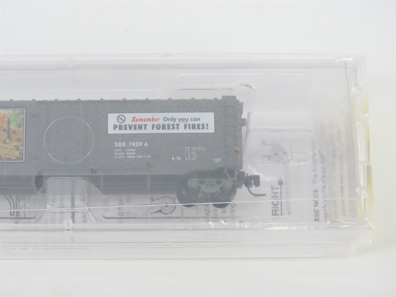 Z Micro-Trains MTL 50700320 SBX Smokey Bear 