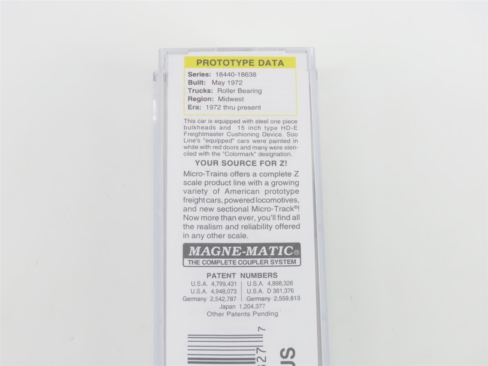 Z Micro-Trains MTL 51100031 SOO Line 