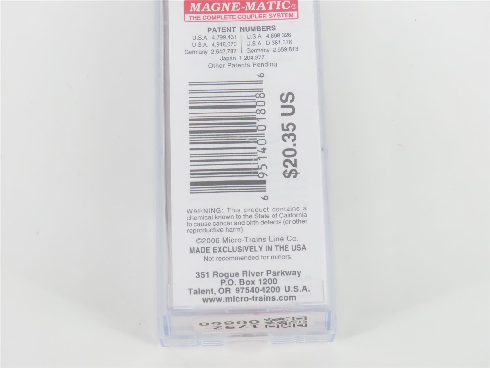 Z Scale Micro-Trains MTL 51100010 PRR Pennsylvania 50' Plug Door Box Car #112015