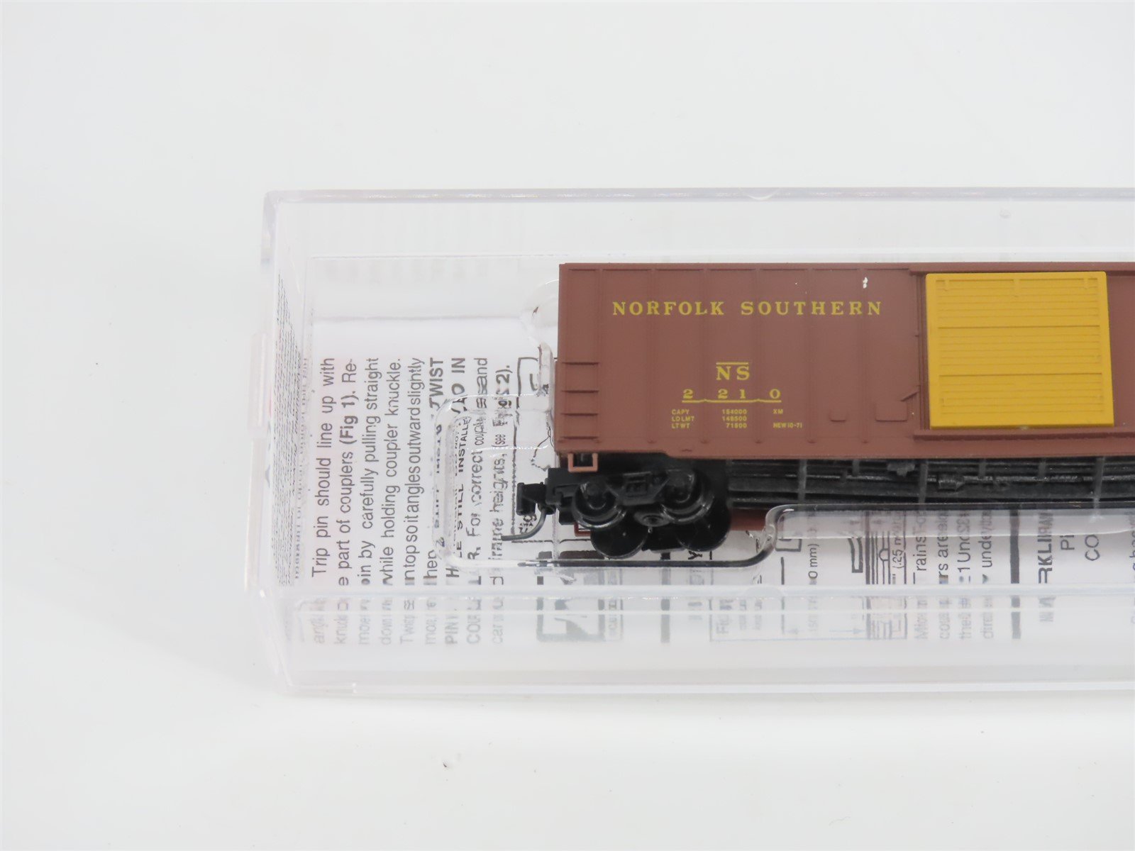 Z Micro-Trains MTL 51000140 NS Norfolk Southern 50' Single Door Box Car #2210