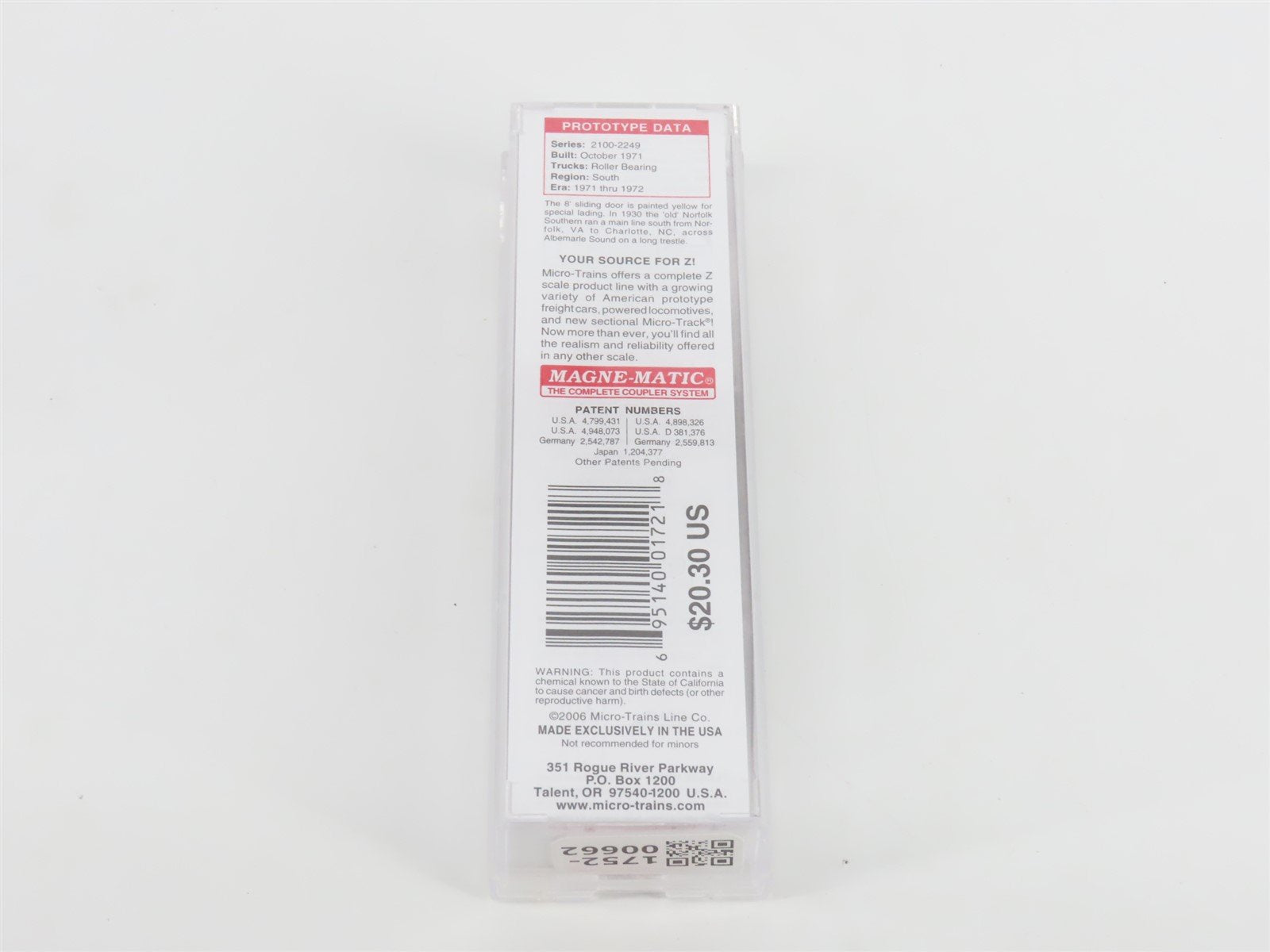 Z Micro-Trains MTL 51000140 NS Norfolk Southern 50' Single Door Box Car #2210