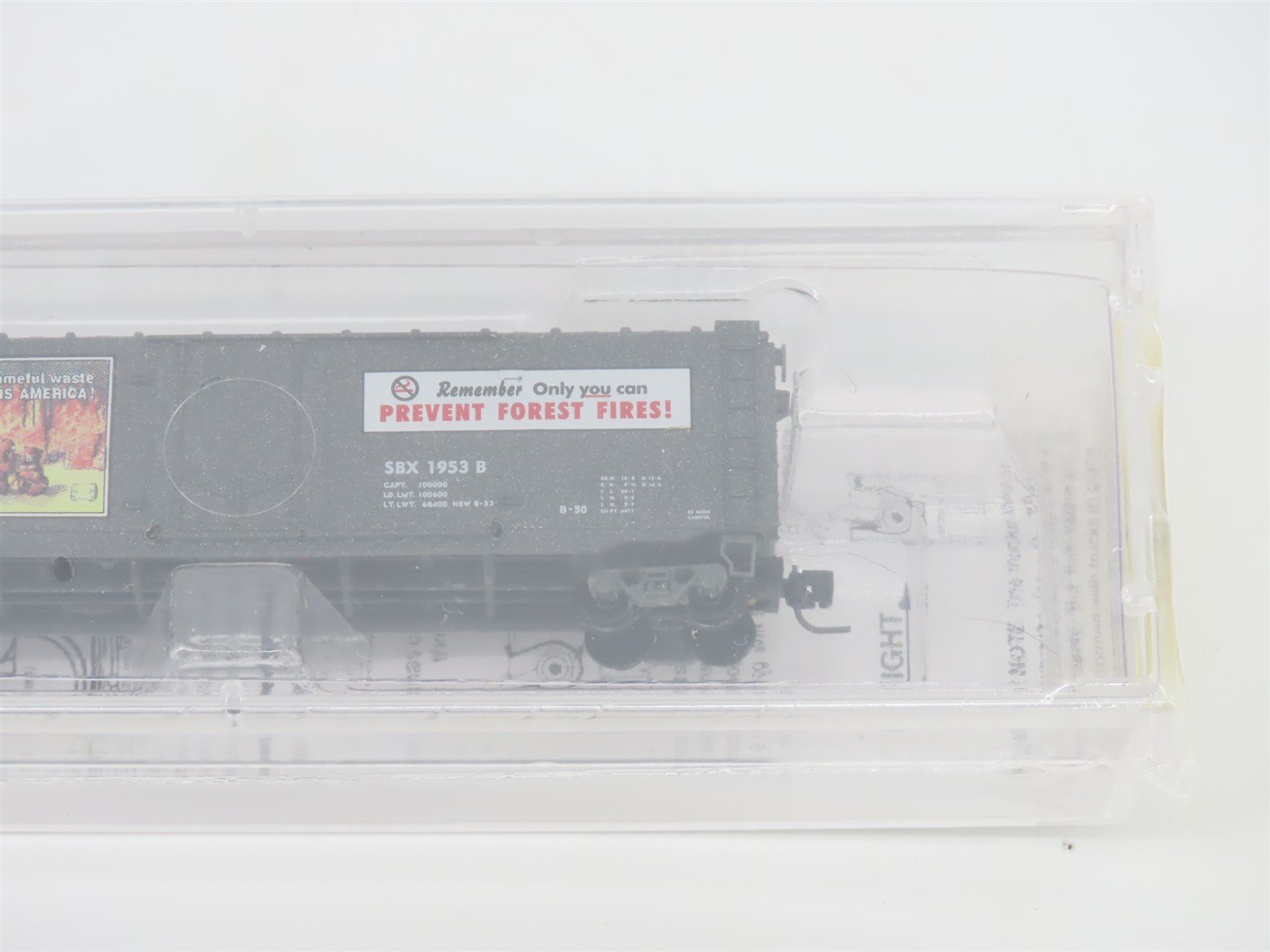 Z Micro-Trains MTL 50700330 SBX Smokey Bear 