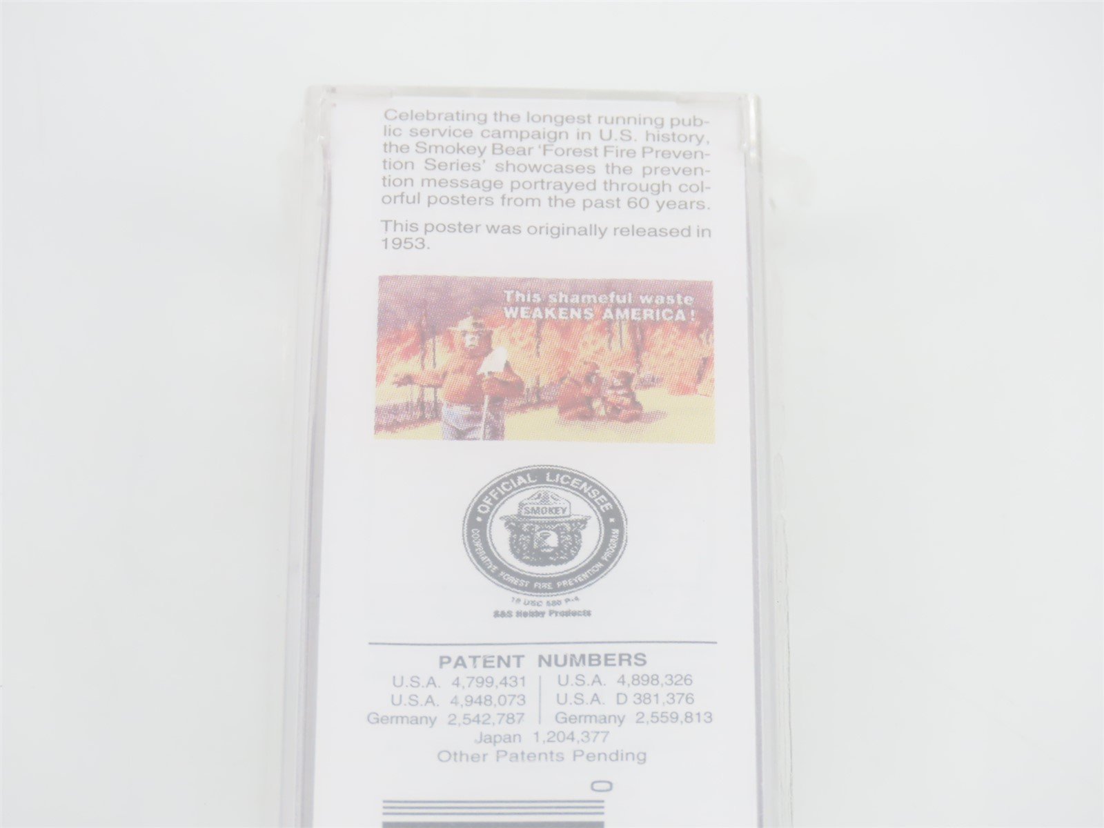 Z Micro-Trains MTL 50700330 SBX Smokey Bear 