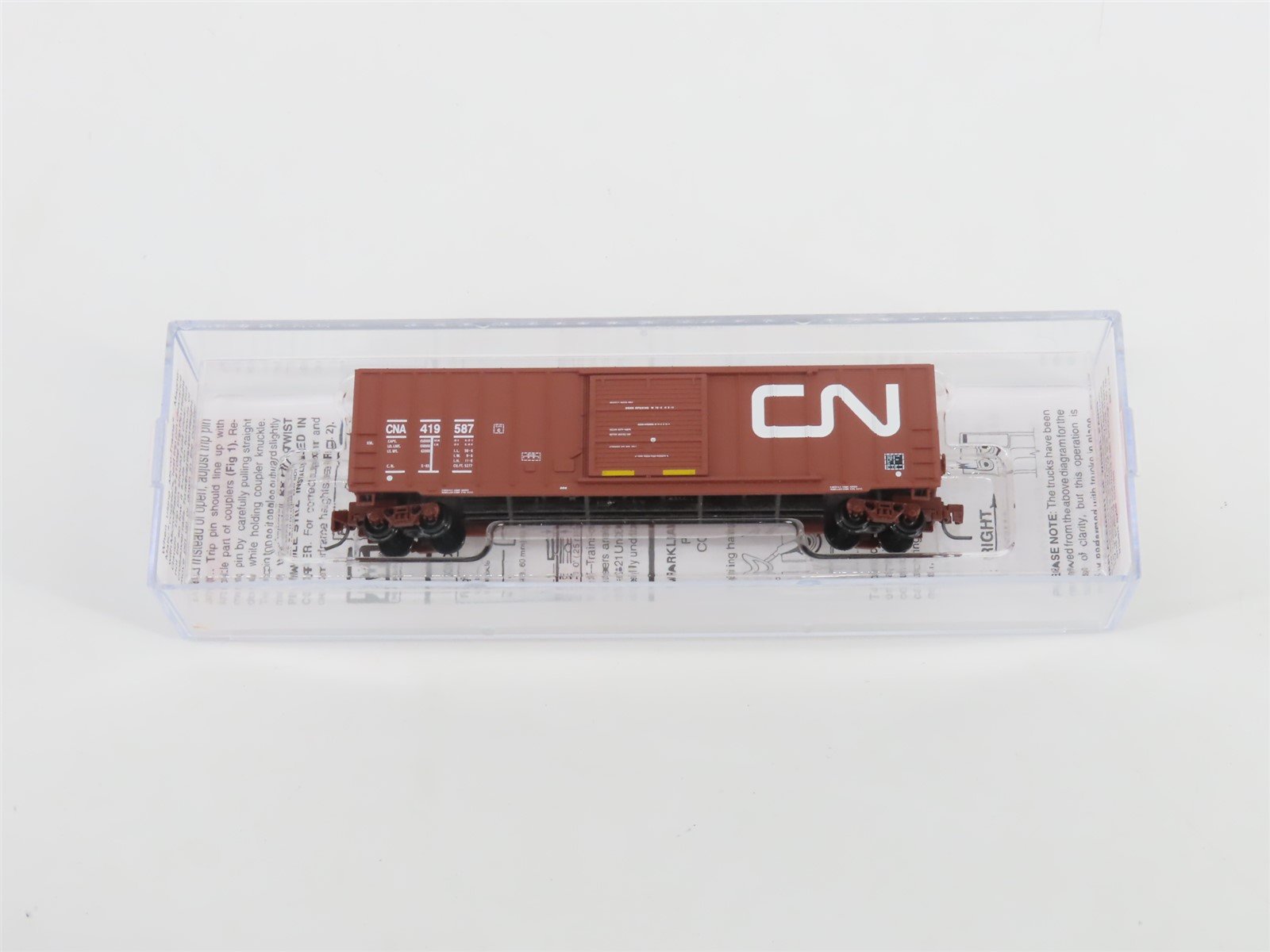 Z Micro-Trains MTL 51000160 CN Canadian National 50' Single Door Box Car #419587