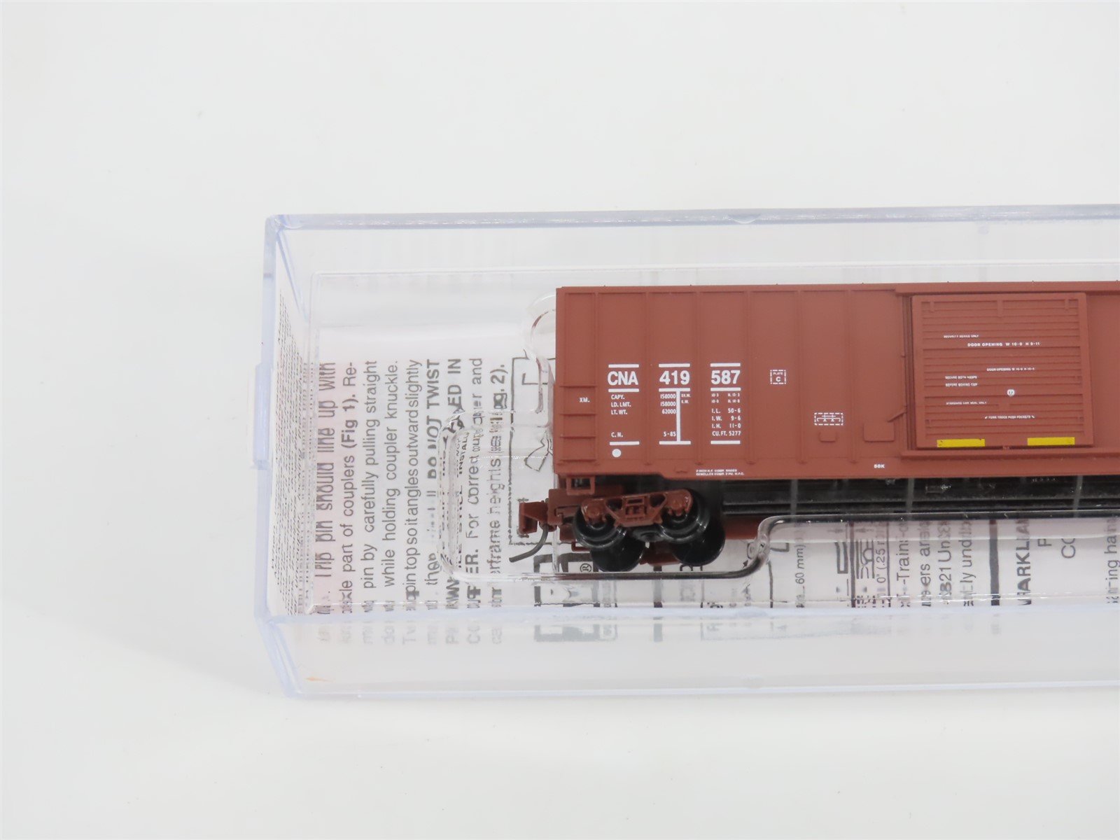 Z Micro-Trains MTL 51000160 CN Canadian National 50' Single Door Box Car #419587