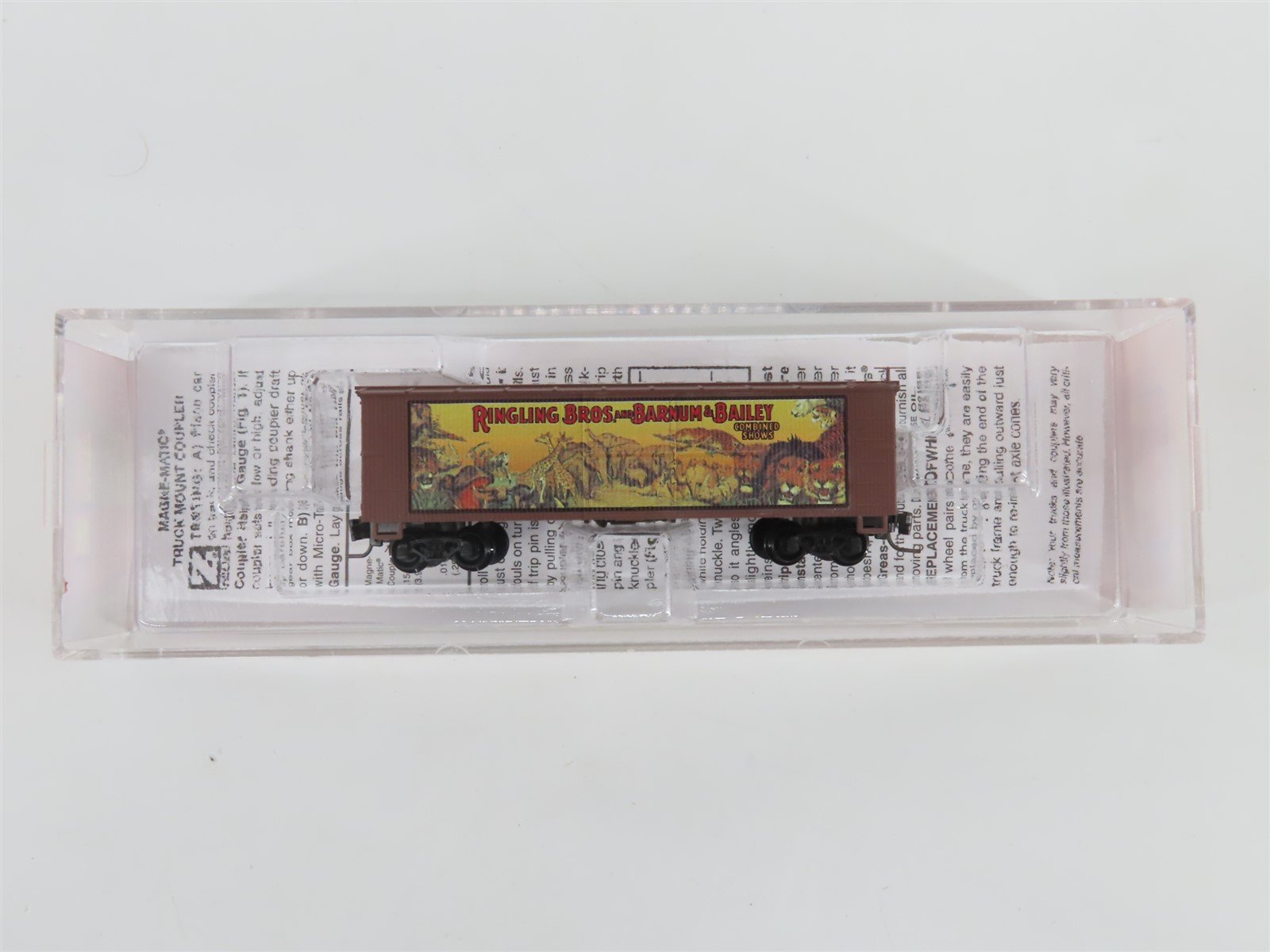 Z Micro-Trains MTL 51500603 Ringling Bros/Barnum & Bailey Billboard Box Car #3
