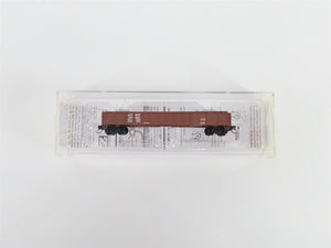 Z Micro-Trains MTL 52300041 ATSF Santa Fe 50' Gondola #176207 w/ H-Beam Load
