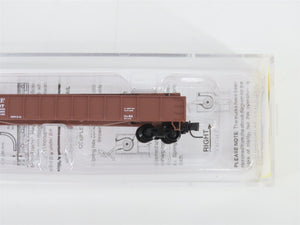 Z Micro-Trains MTL 52300041 ATSF Santa Fe 50' Gondola #176207 w/ H-Beam Load