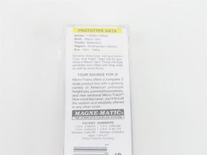 Z Micro-Trains MTL 52300041 ATSF Santa Fe 50' Gondola #176207 w/ H-Beam Load