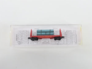 Z Scale Micro-Trains MTL 52600101 D&H 40' Bulkhead Flat Car #8006 w/ Load