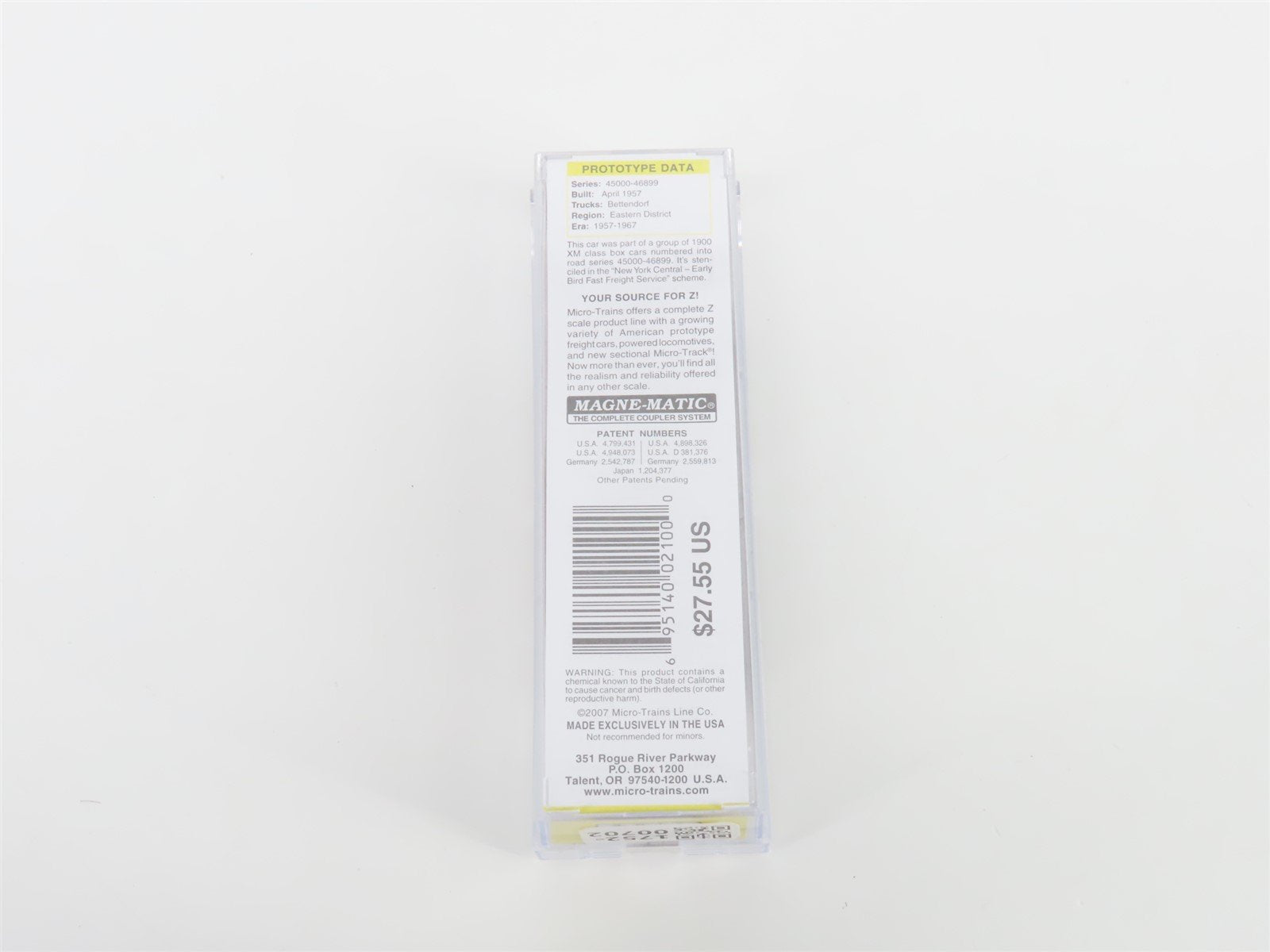 Z Scale Micro-Trains MTL 50600161 NYC 