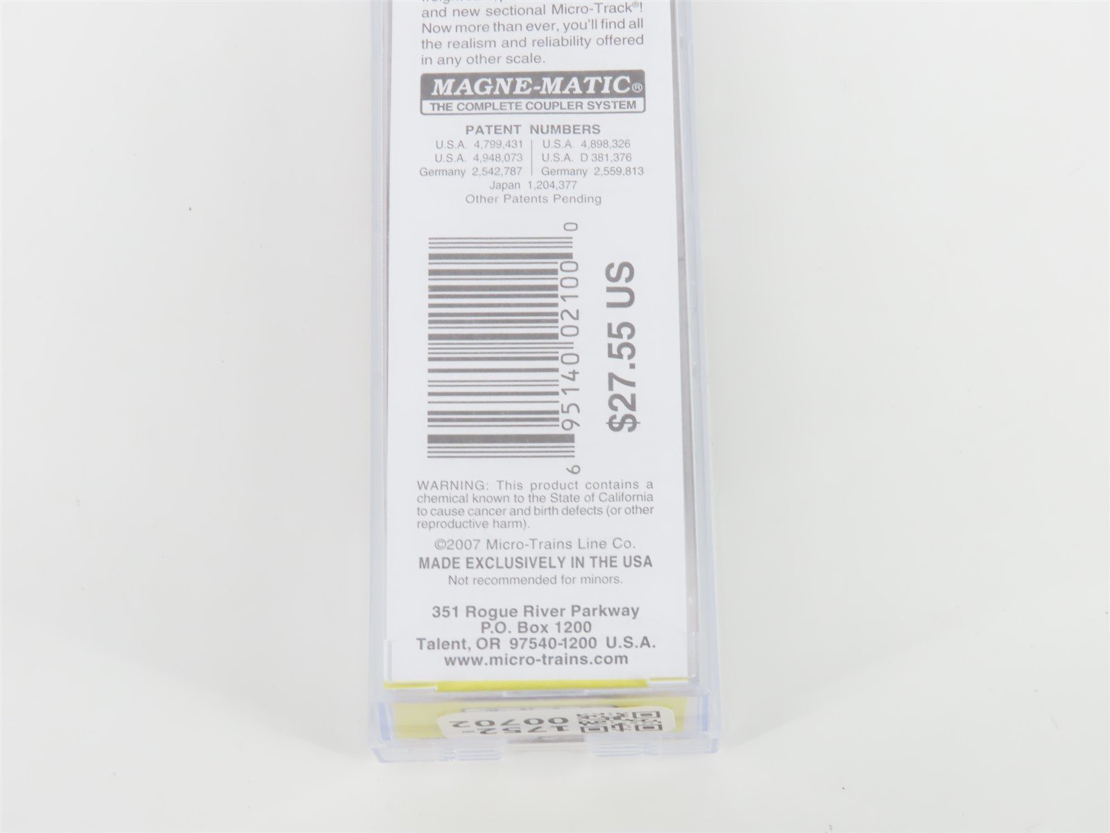 Z Scale Micro-Trains MTL 50600161 NYC 