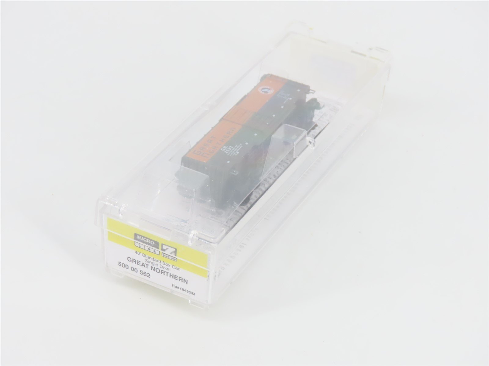 Z Micro-Trains MTL 50000562 GN Great Northern 40' Single Door Box Car #2533