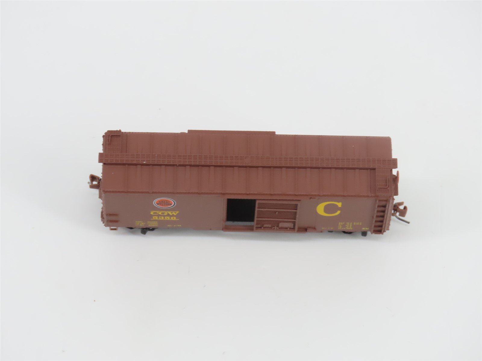 Z Scale Micro-Trains MTL 50000431 CGW 40' Compartmentizer Box Car #5356