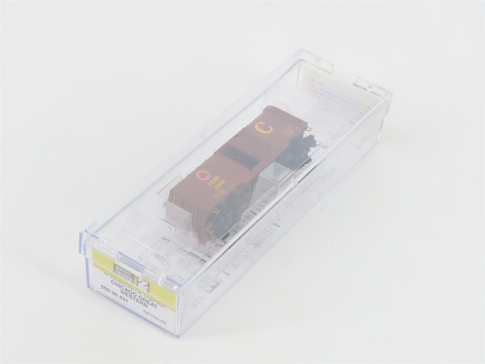 Z Scale Micro-Trains MTL 50000431 CGW 40' Compartmentizer Box Car #5356