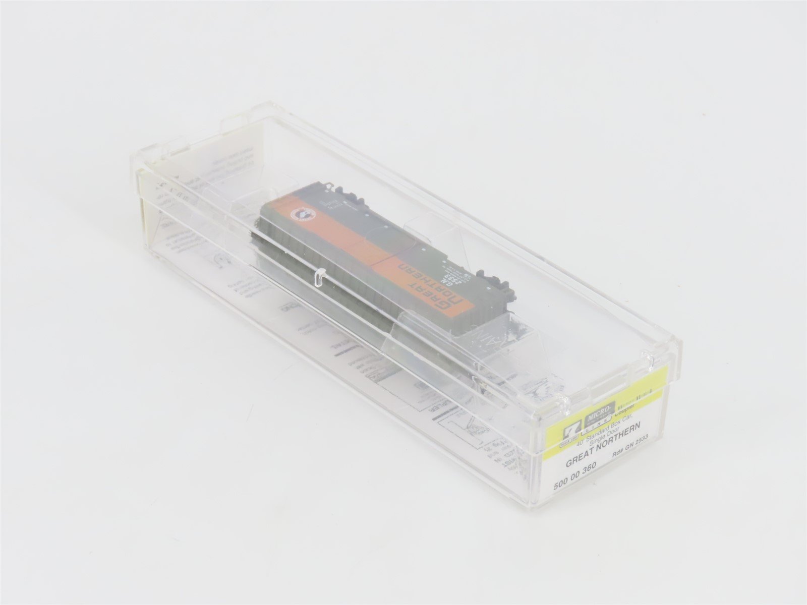 Z Micro-Trains MTL 50000360 GN Great Northern 40' Single Door Box Car #2533
