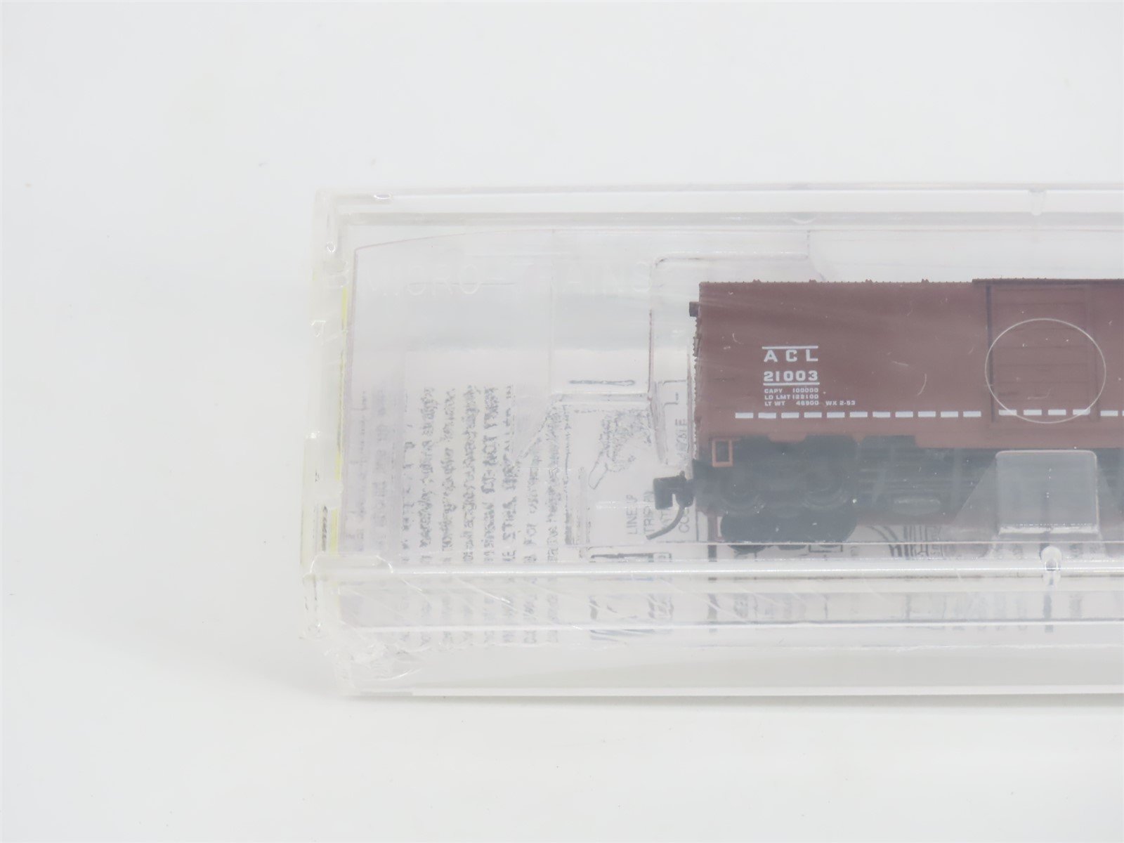 Z Scale Micro-Trains MTL 50000530 ACL Atlantic Coast Line 40' Box Car #21003