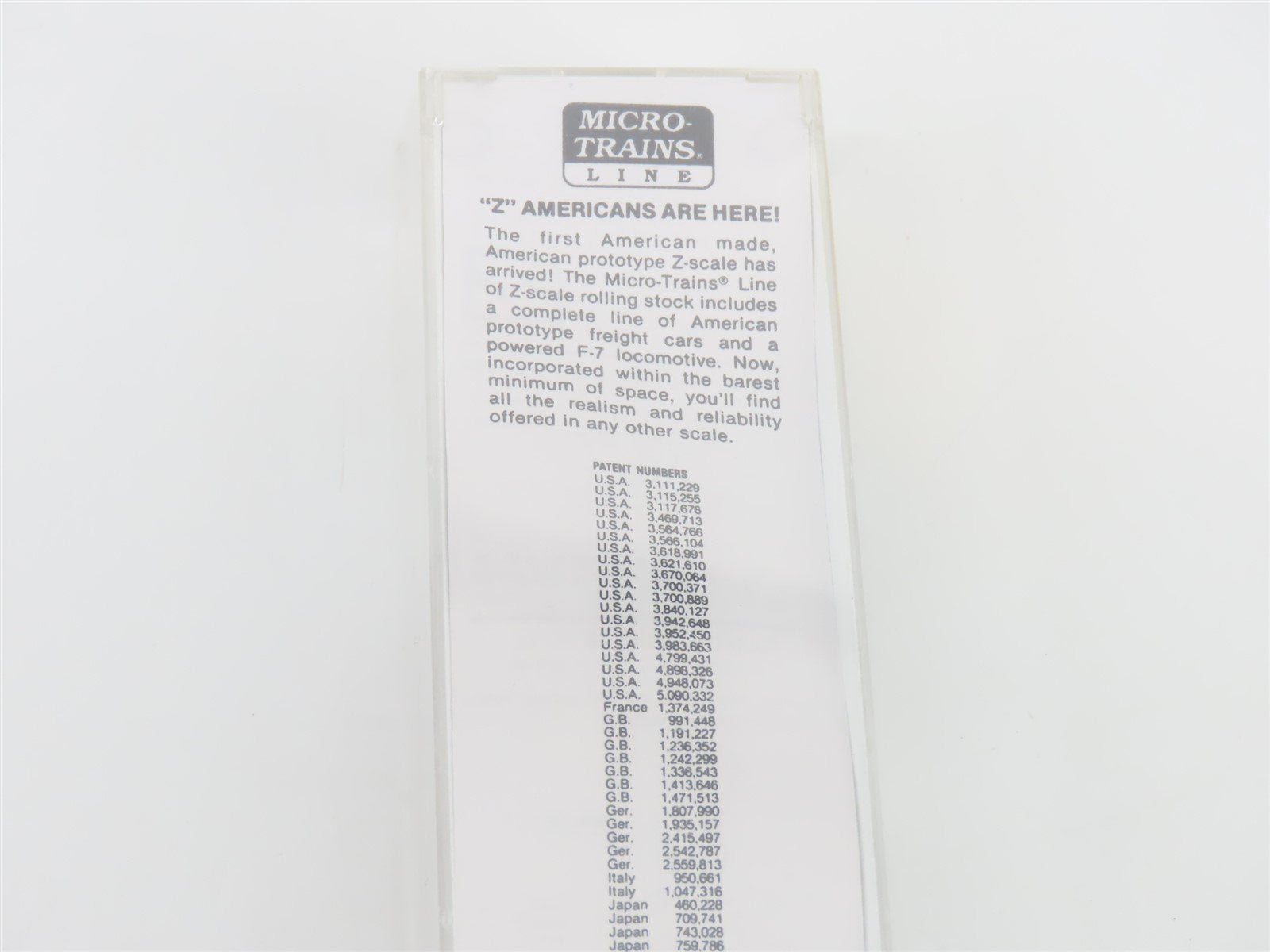 Z Micro-Trains MTL 14815-2 GTW Grand Trunk Western 40' Auto Box Car #585881