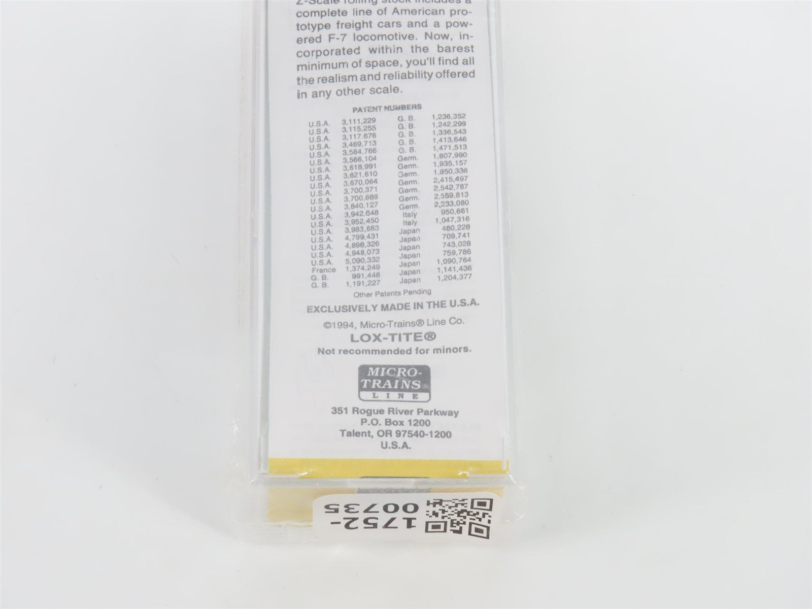 Z Micro-Trains MTL 14109-2 UP 