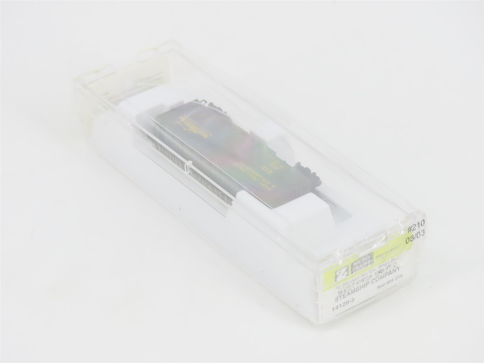 Z Micro-Trains MTL 14126-2 WIF West India Fruit & Steamship 40' Box Car #210