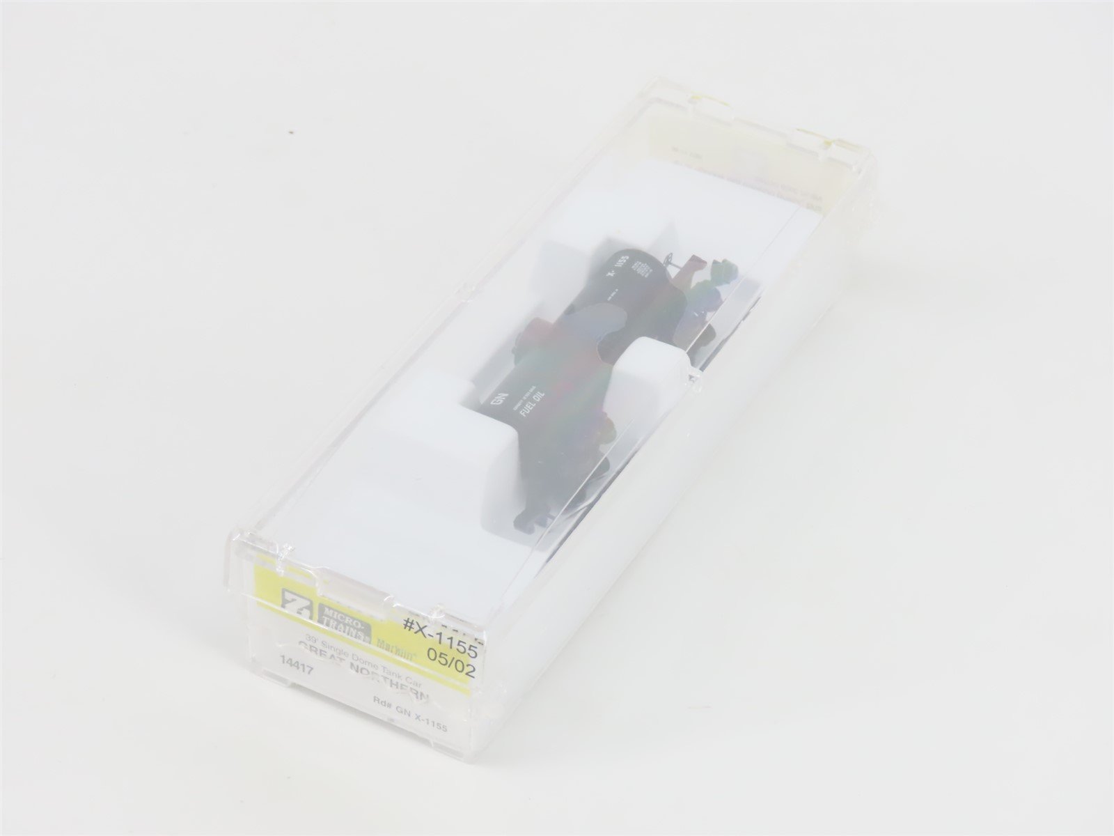 Z Micro-Trains MTL 14417 GN Great Northern 39' Single Dome Fuel Tank Car #X-1155