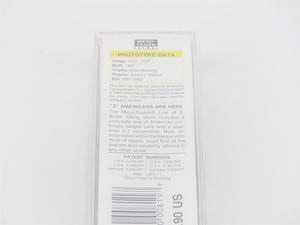 Z Micro-Trains MTL 13619 B&M Boston & Maine Milk 50' Plug Door Box Car #1917