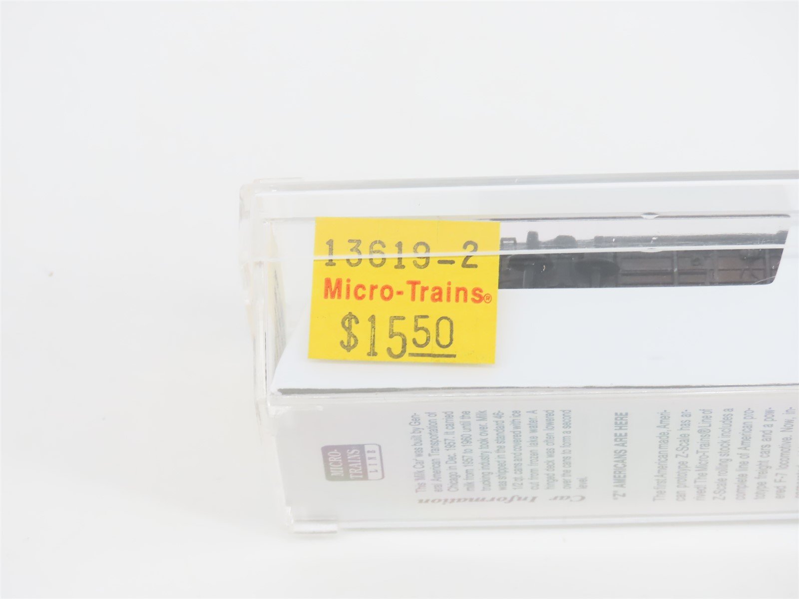 Z Micro-Trains MTL 13619-2 B&M Boston & Maine Milk 50' Plug Door Box Car #1919