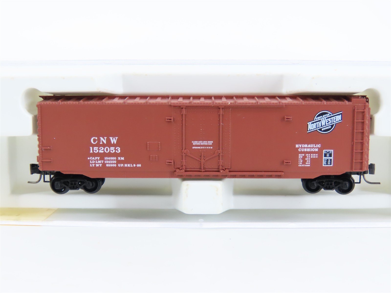 Z Scale Micro-Trains MTL 13613-2 CNW Chicago North Western 50' Box Car #152053