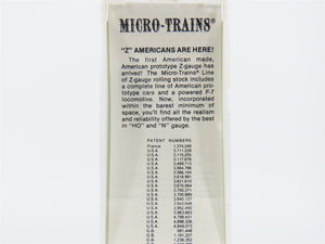 Z Scale Micro-Trains MTL 13613-2 CNW Chicago North Western 50' Box Car #152053